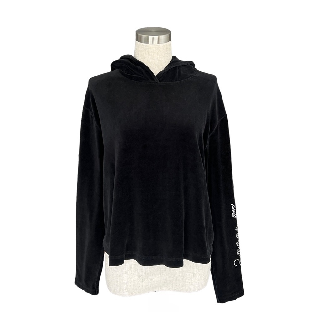 Y2k Rare Juicy Couture Black Label Los Angeles Hoodie Sweater
